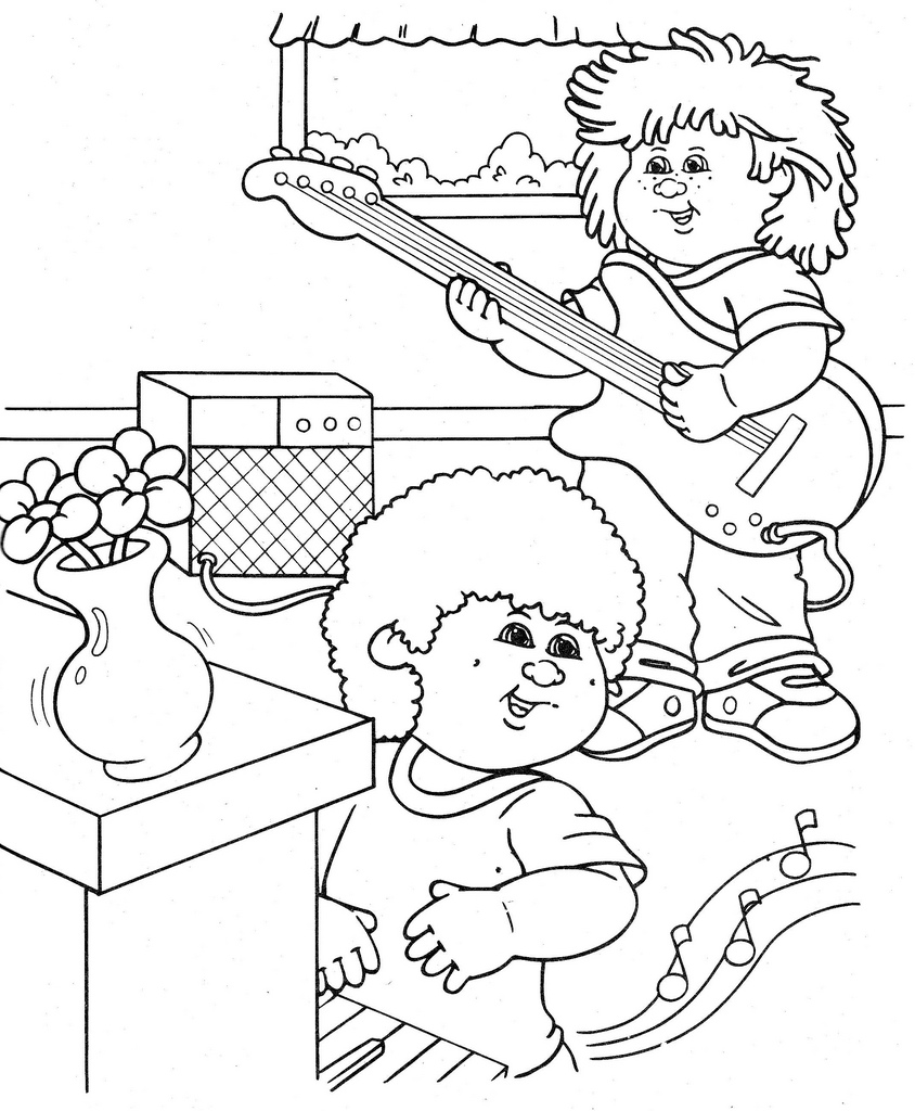 844x1024 Cabbage Patch Kids Coloring Pages 27401,