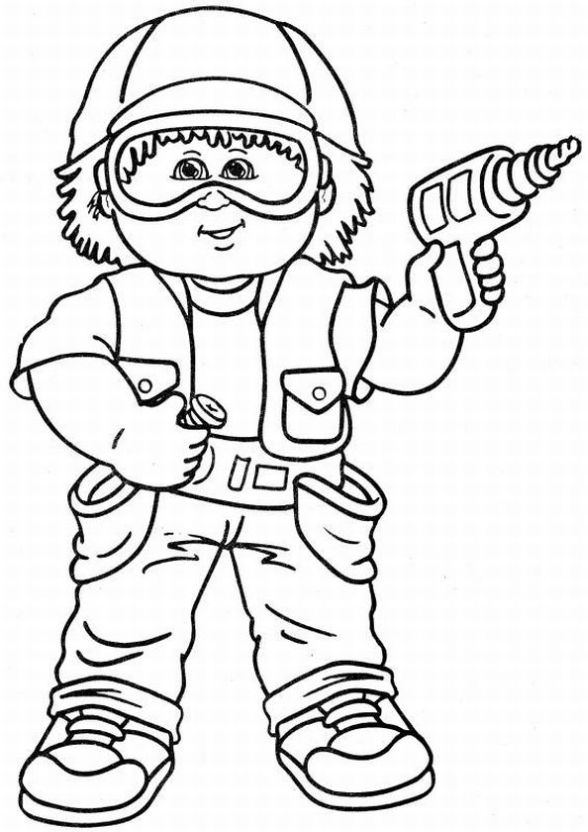 588x832 Cabbage Patch Kids Coloring Pages Fantasy Coloring Pages