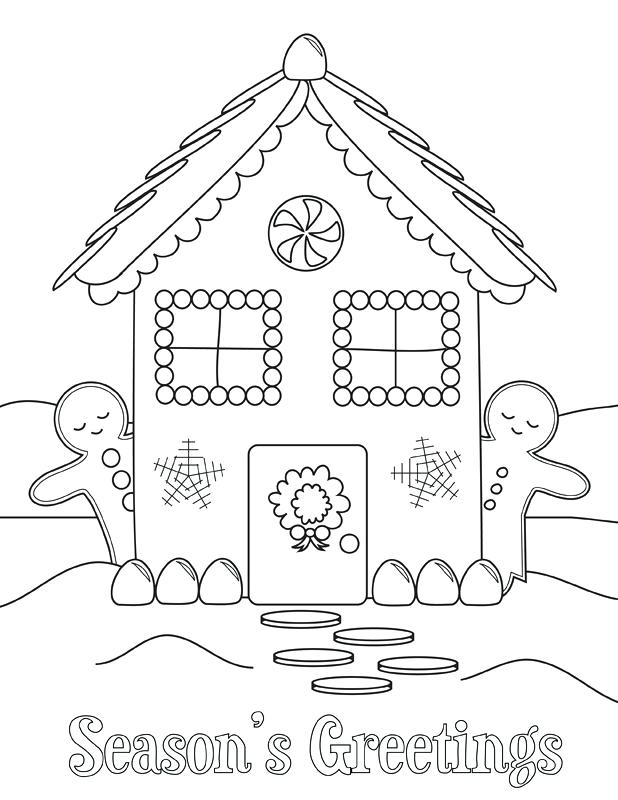 618x800 Holiday Coloring Pages Printable Free Holiday Coloring Pages