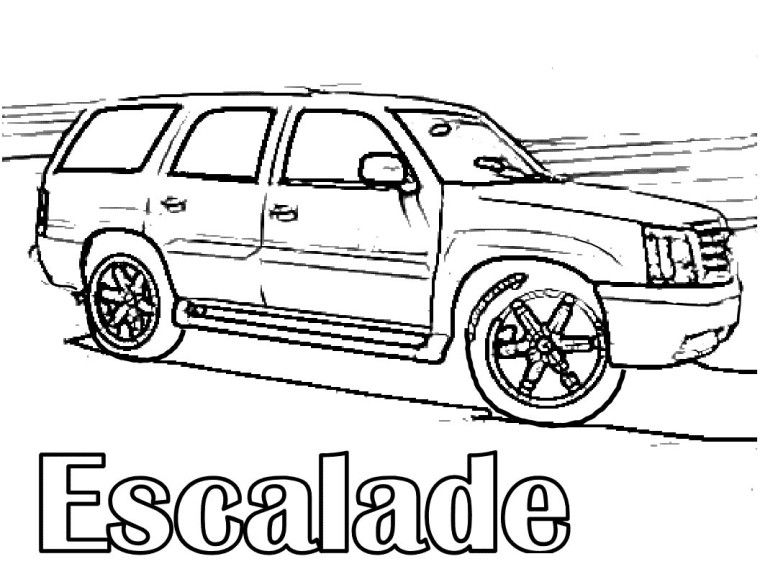 760x587 Cadillac Coloring Pages Take Your Child To Work Day