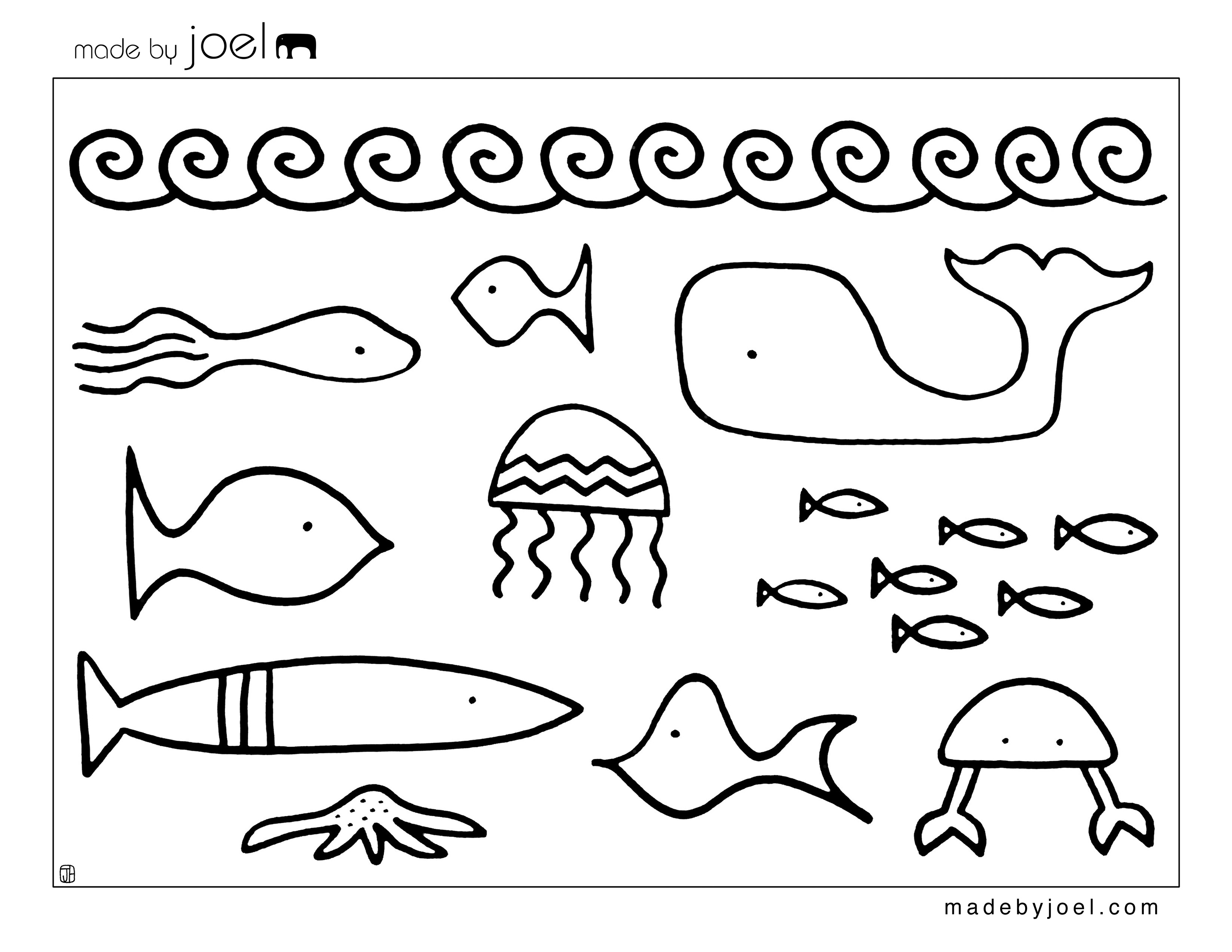 3300x2550 Made By Joel Blackfish Cafe Coloring Sheets