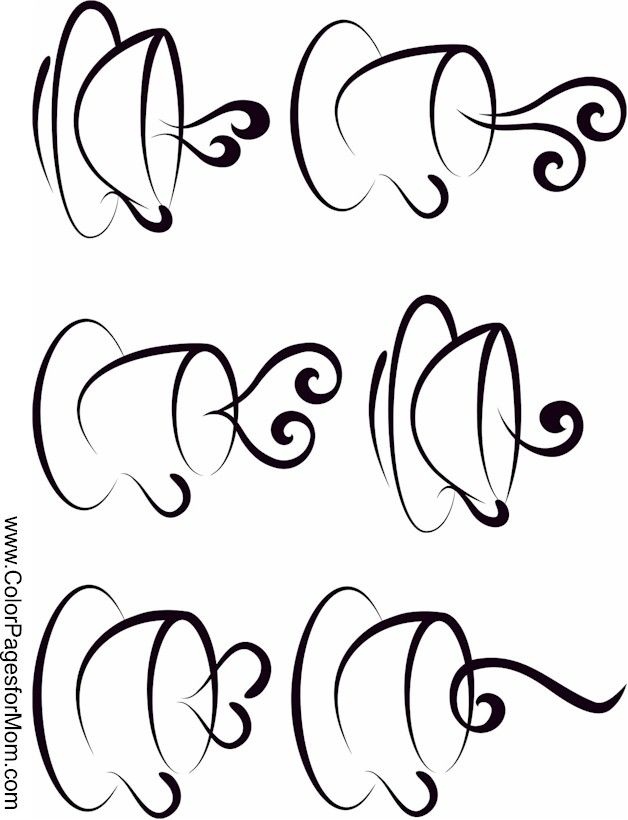 628x820 Coffee Coloring Page 17