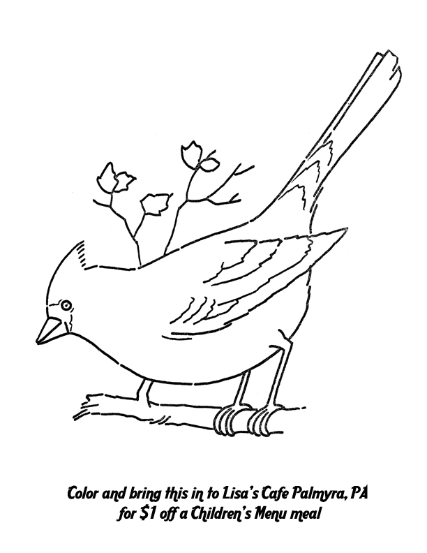 612x792 Coloring Pages For Friends Under 12 From Lisa's Cafe, Palmyra,pa