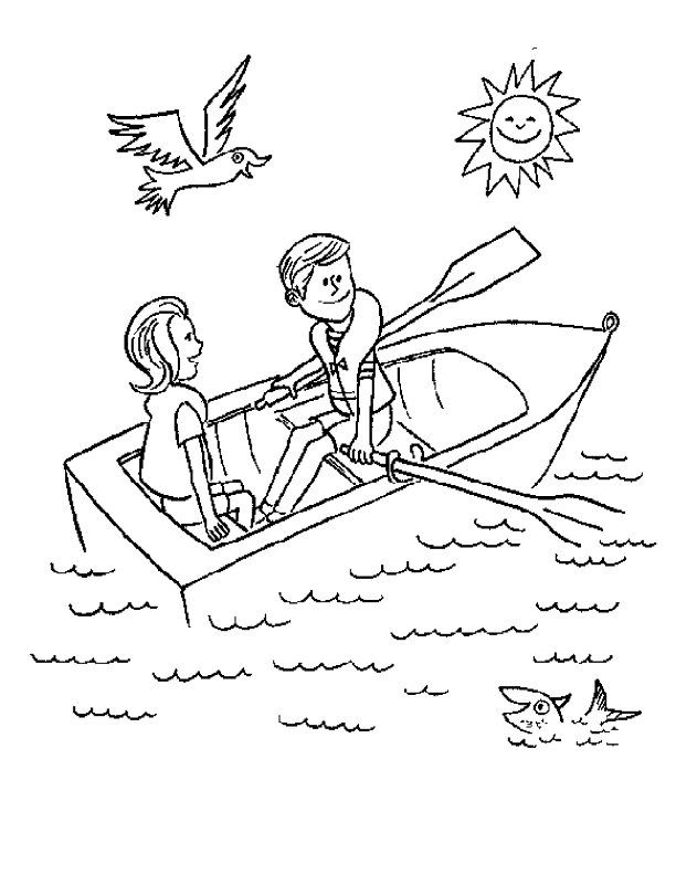 612x792 Row Row Row Your Boat Coloring Sheet Everything Preschool