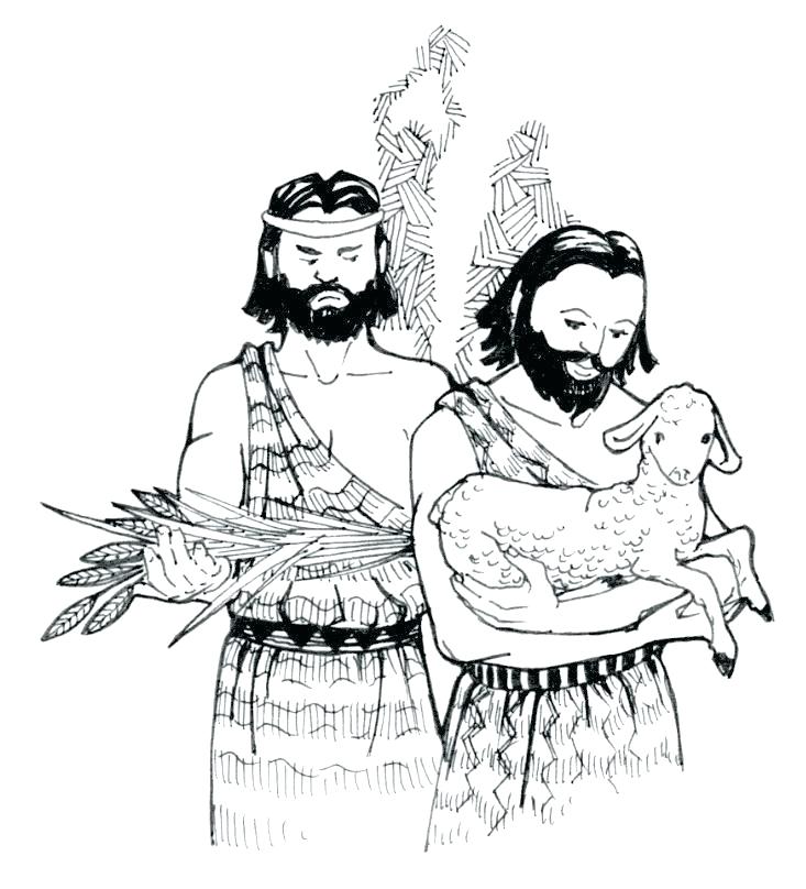 733x808 Cain And Abel Coloring Pages And Coloring Sheet And Clip Art Free