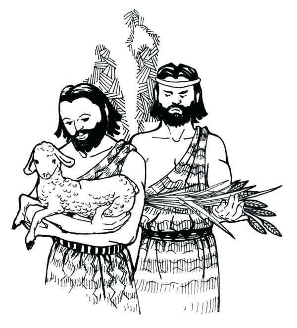 600x661 Cain And Abel Coloring Pages And Coloring Sheet Intended To Kill