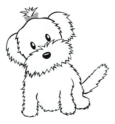 400x430 Yorkie Poo Coloring Pages Coloring Page Click To See Printable