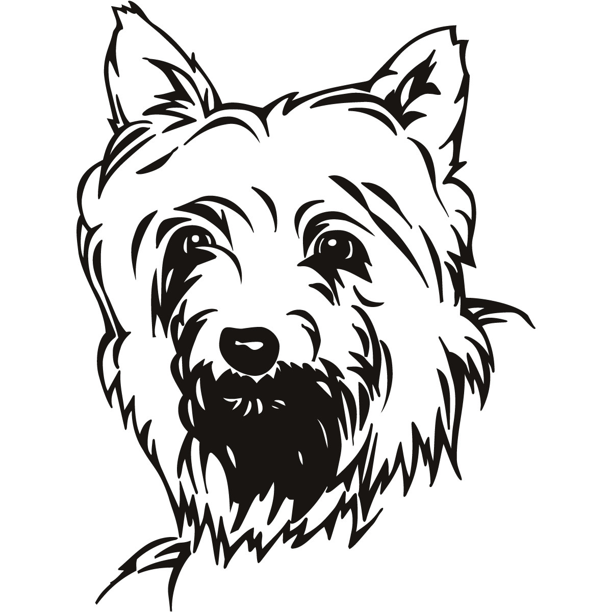 1200x1200 Yorkshire Terrier Coloring Page Free Printable Pages Incredible