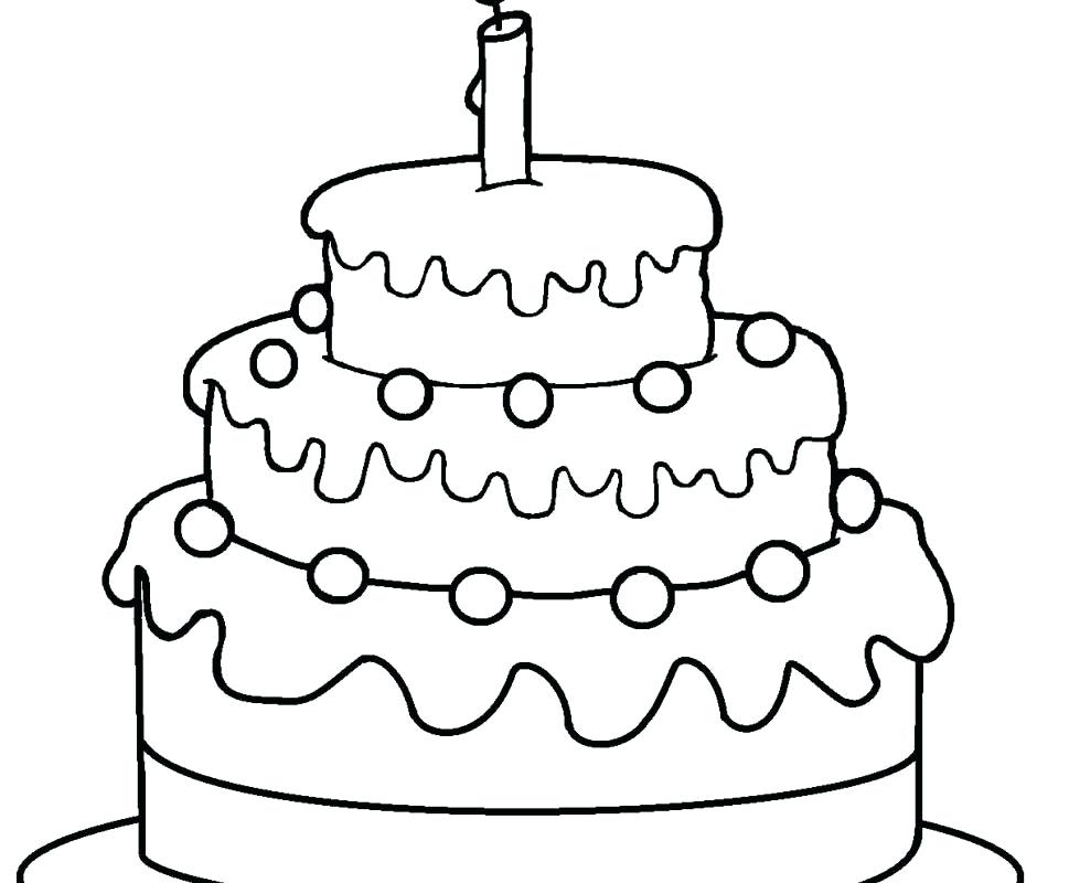 969x800 Get This Birthday Cake Coloring Pages Free Printable For Kids