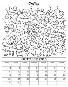 236x305 Download And Print This Free Calendar Coloring Page For March 2016