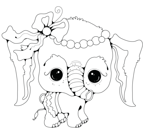 Calf Coloring Page