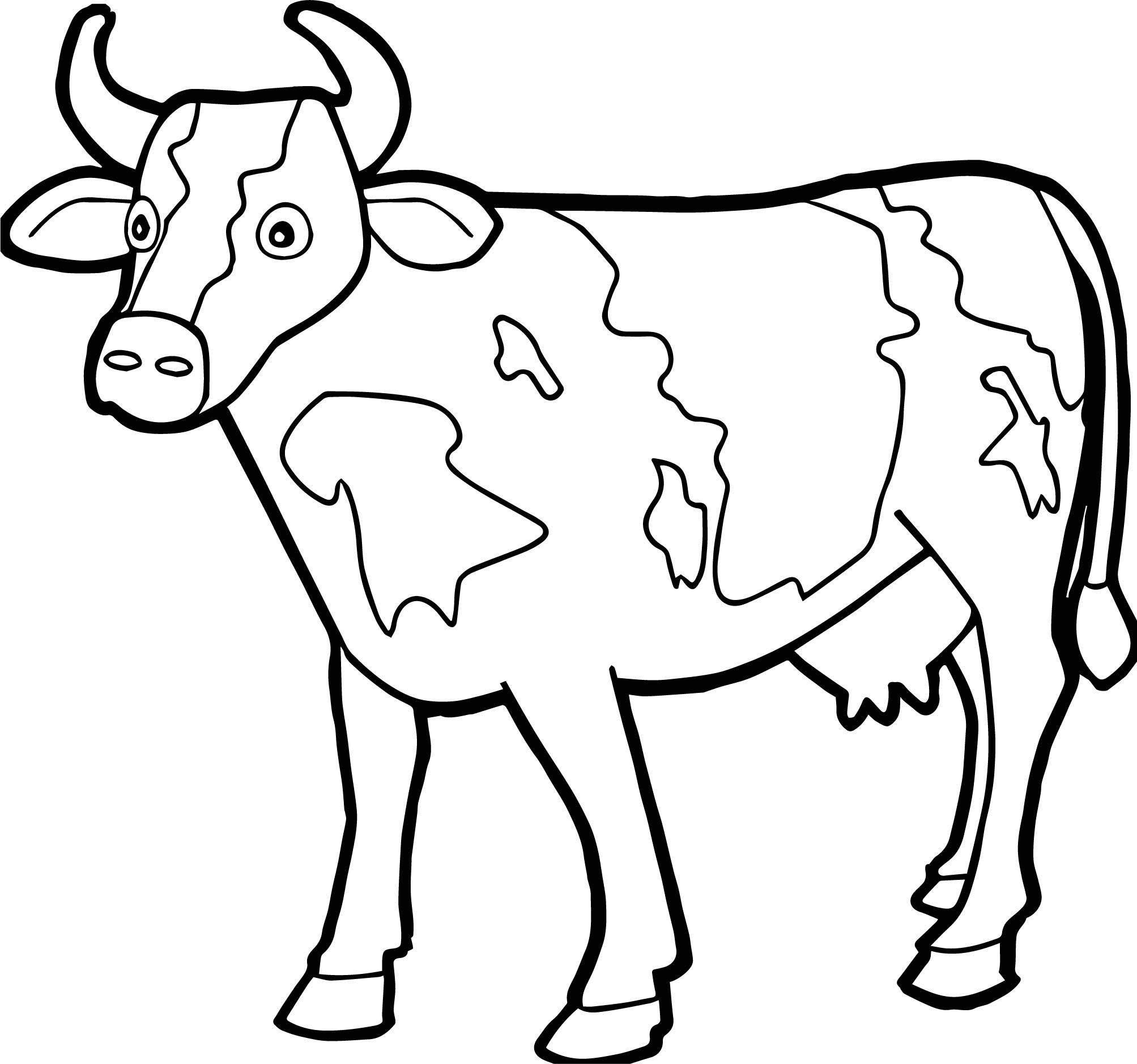 2007x1878 Free Calf Farm Animal Coloring Pages