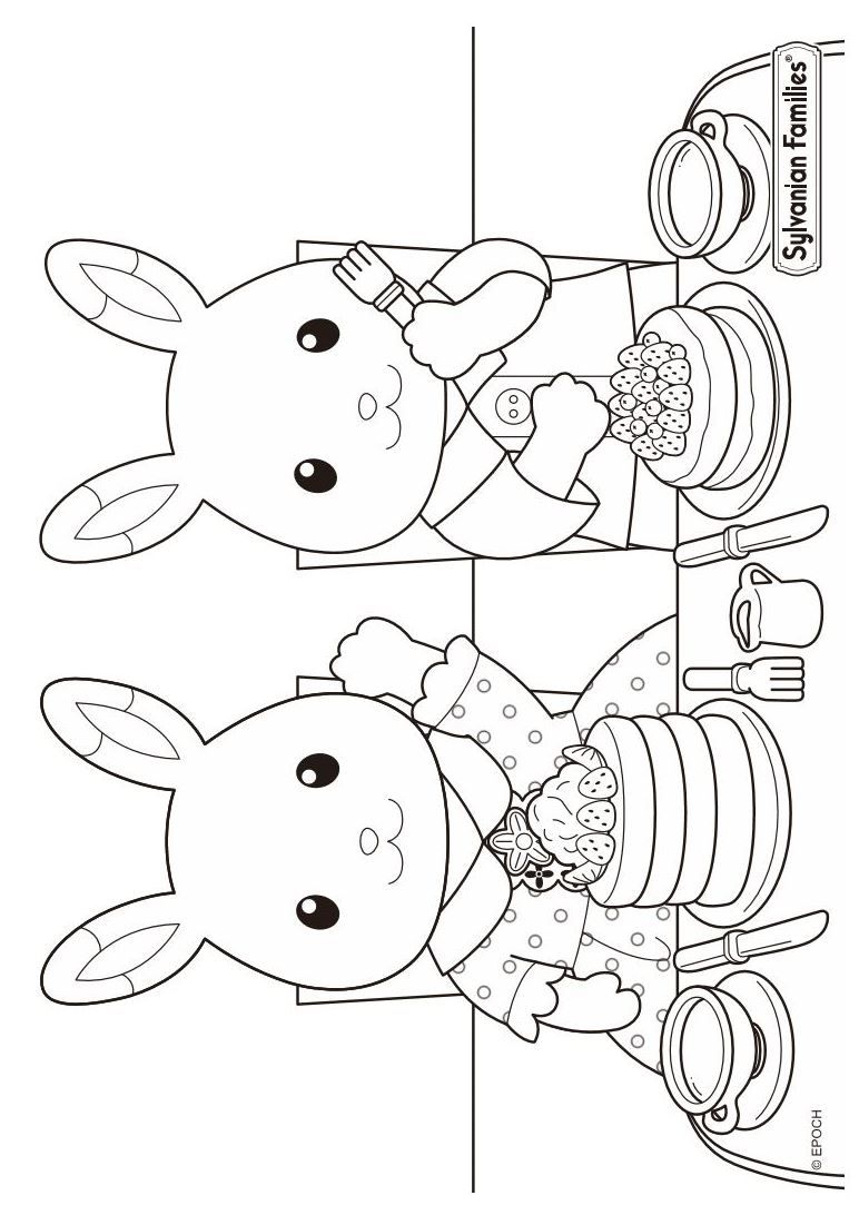 Calico Cat Coloring Page