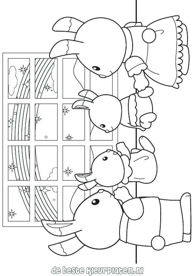 645x912 Calico Critters Coloring Pages Remarkable Calico Critters Coloring