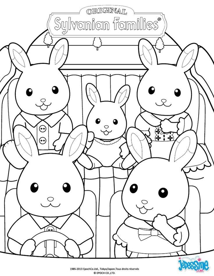 736x951 20 Calico Critters Coloring Pages Printable Free Coloring Pages