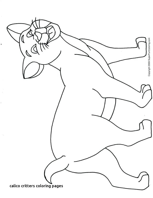 640x828 Coloring Page Coloring Pages For Calico Critters