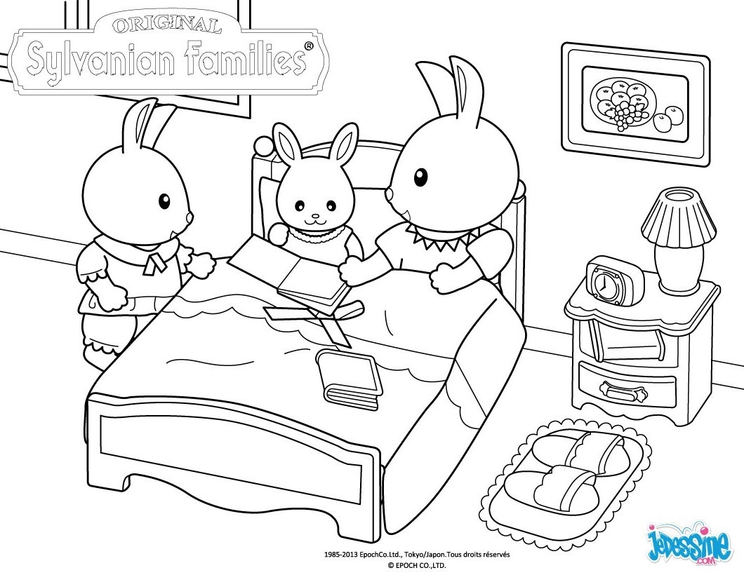1060x820 Calico Critters Coloring Pages Best Of Sylvanian Families Free
