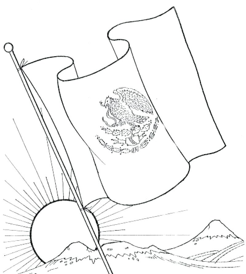 800x892 California Flag Coloring Page Click To See Printable Version