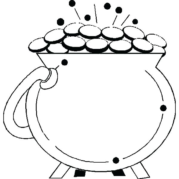 600x600 Gold Coloring Pages