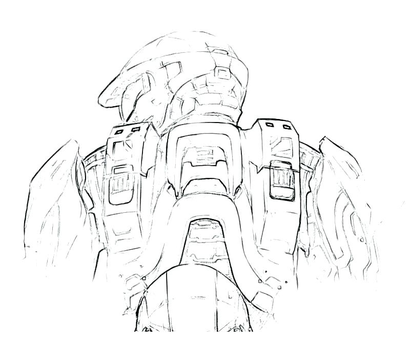 800x667 Call Of Duty Ghosts Printable Coloring Pages Master Chief Halo