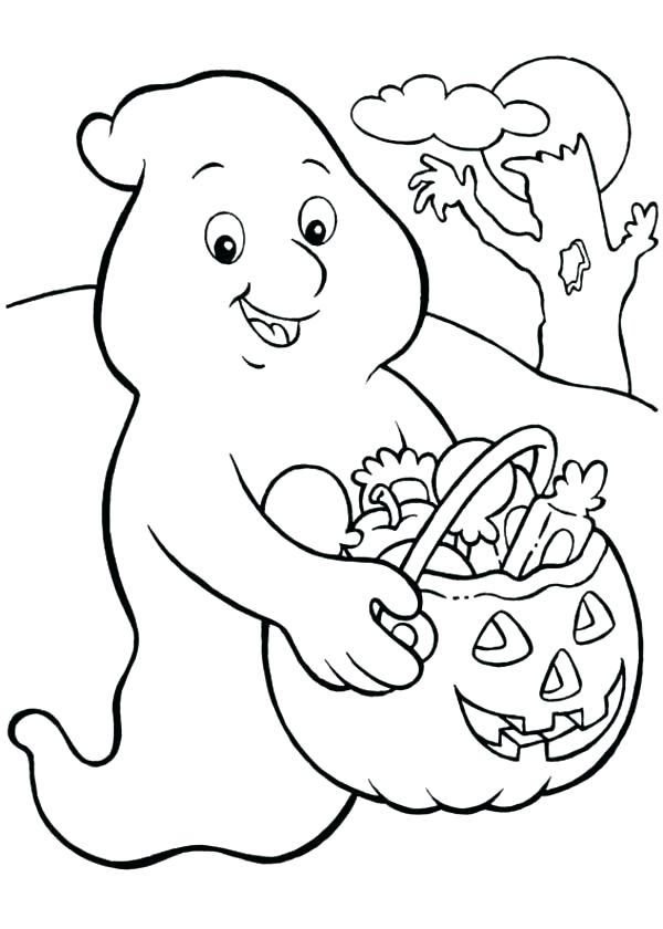 600x840 Ghost Coloring Pages Plus Ghost Coloring Pages Kids Free Printable