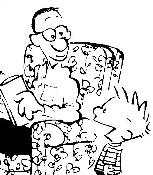 506x578 Coloring Pages Calvin And Hobbes