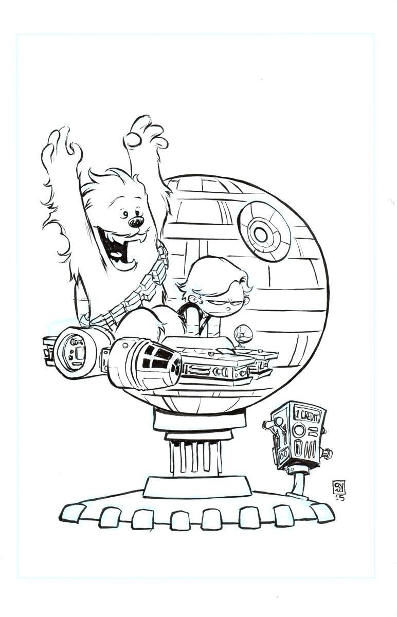 772x1200 Coloring Page ~ Calvin And Hobbes Coloring Pages Star Wars 1 Solo