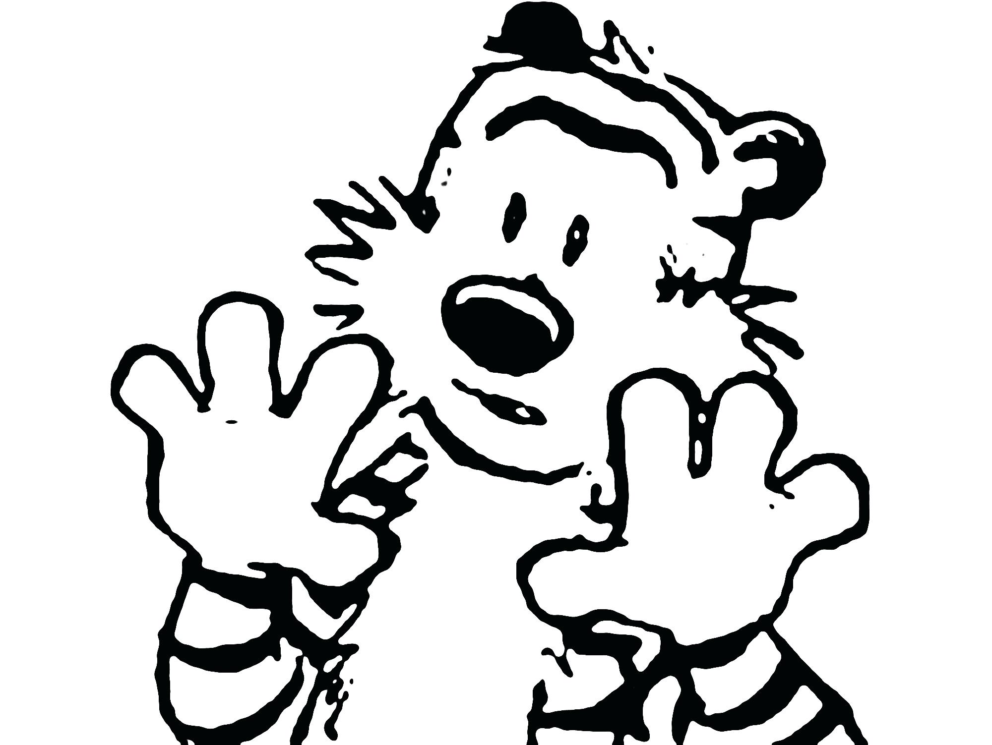 2000x1503 Coloring Page ~ Calvin And Hobbes Coloring Pages Super Smash Bros