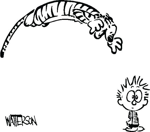 576x505 Calvin And Hobbes Coloring Pages And Coloring Pages Marvelous