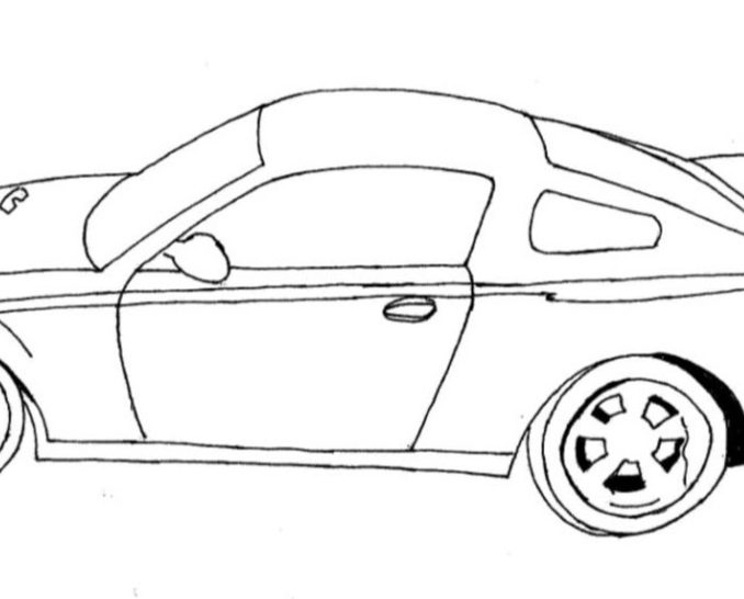 678x546 Coloring Cars For Kids Camaro Coloring Pages For Kids Coloringkids