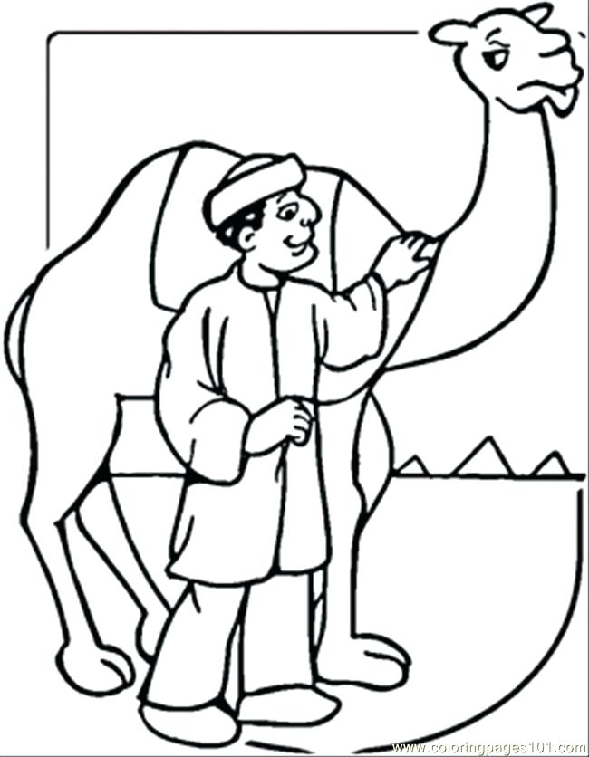 650x836 Camel Coloring Pages Best Camel Coloring Pages Page Printable