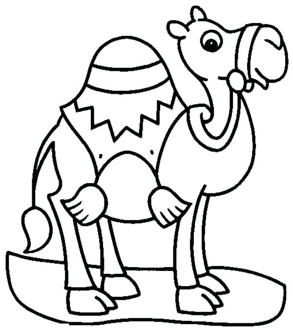 600x680 Camel Coloring Pages Camels Coloring Pages Camel