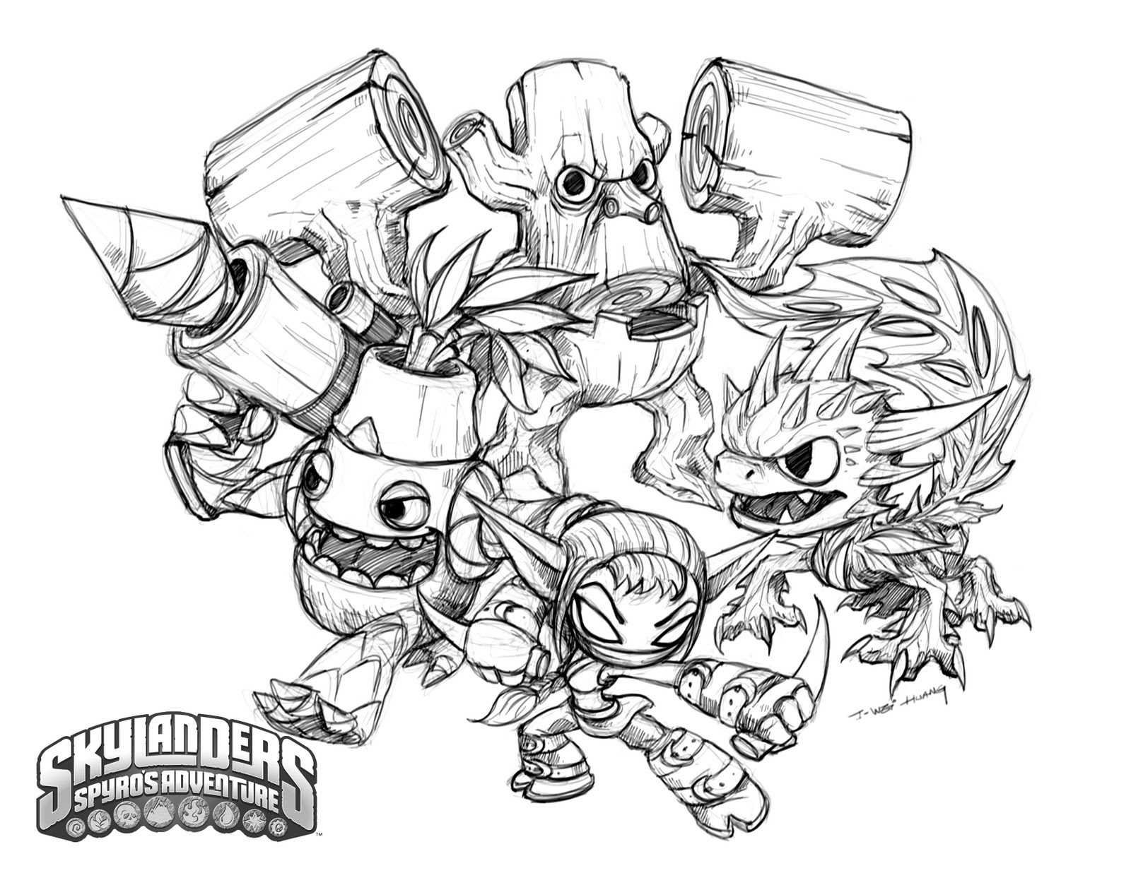 1600x1236 Innovative Skylander Zook Coloring Page Launch