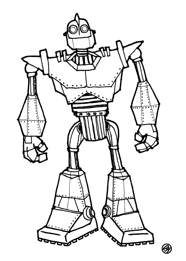 750x1050 Iron Giant Coloring Pages, Free Skylanders Camo To Print Coloring