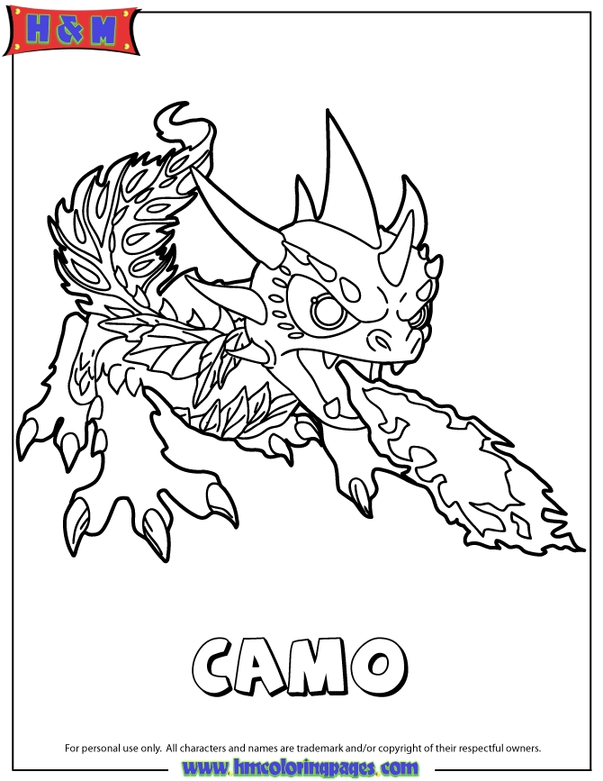 670x867 Camo Skylanders Coloring Pages Fancyheader3like This Cute Coloring