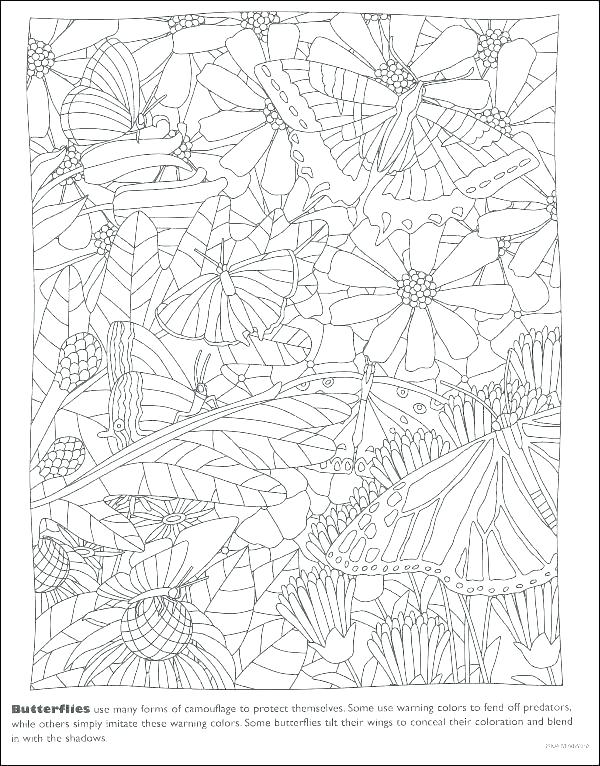 600x766 Camouflage Coloring Pages Hard Coloring Books Plus Camouflage