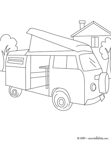 364x470 Bus Coloring Pages