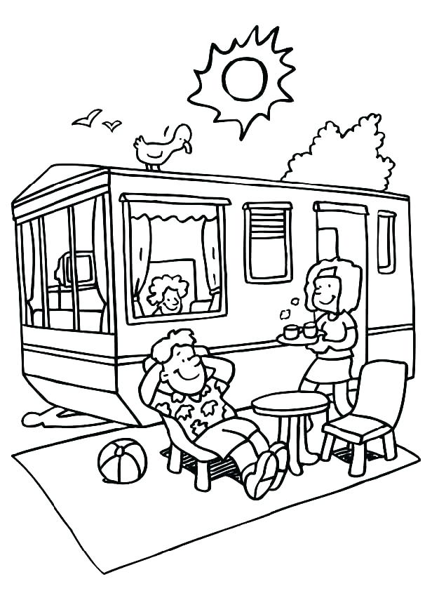 616x872 Camping Coloring Page Camping Coloring Pages Campfire Coloring