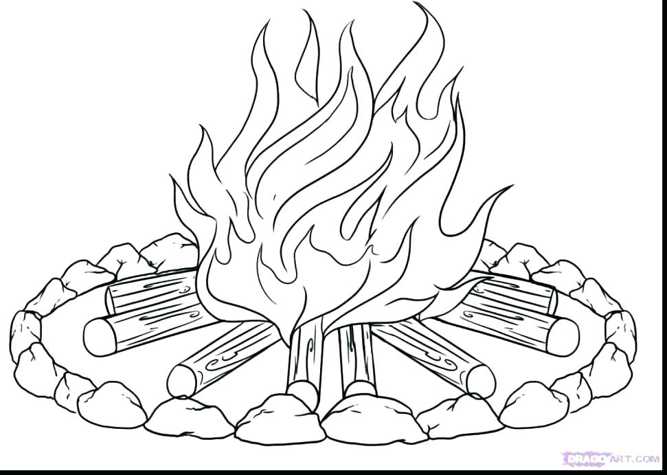 971x691 Fire Coloring Page Firefighter Coloring Page Fire Truck Helping