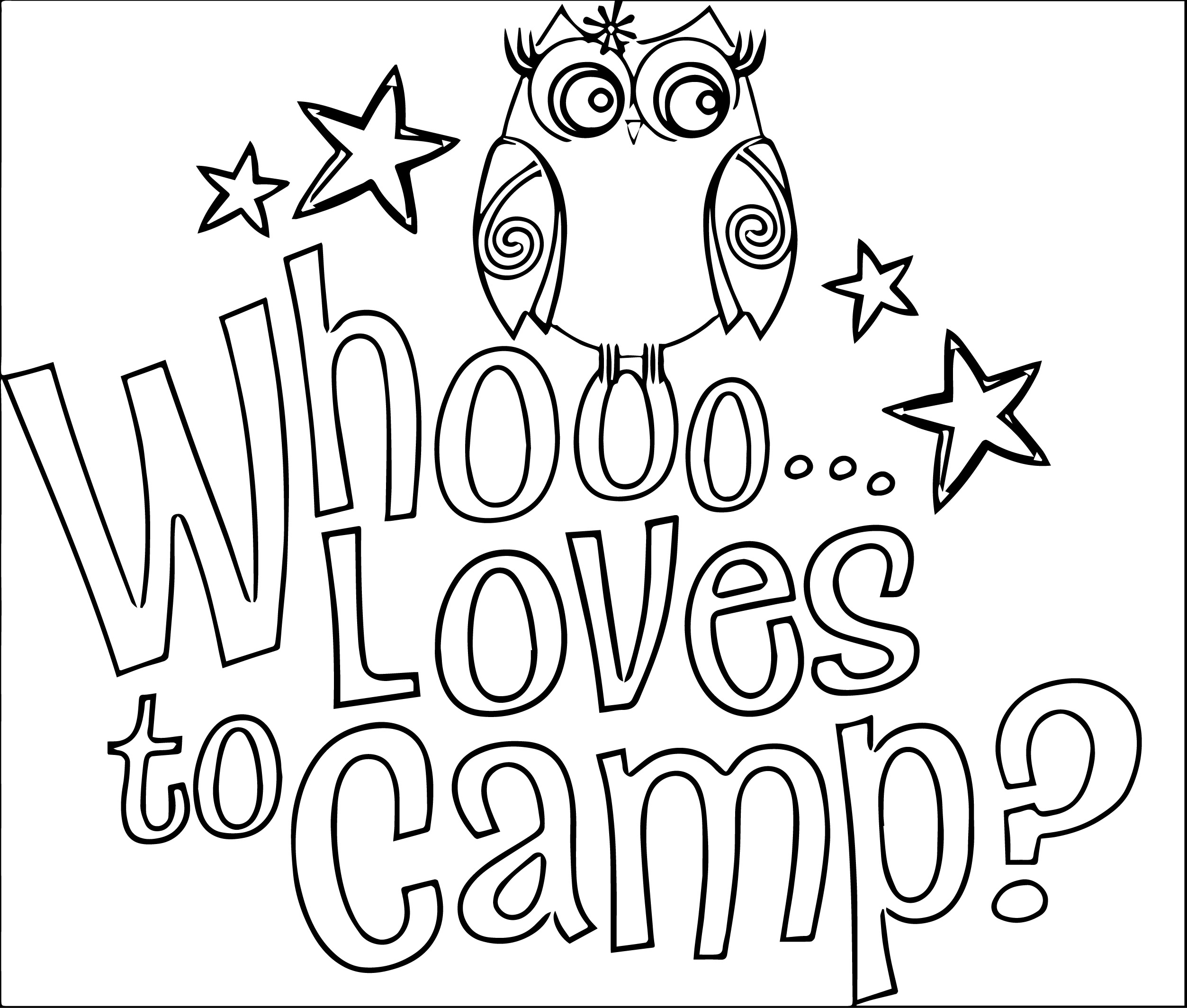 2506x2127 Camping Coloring Pages