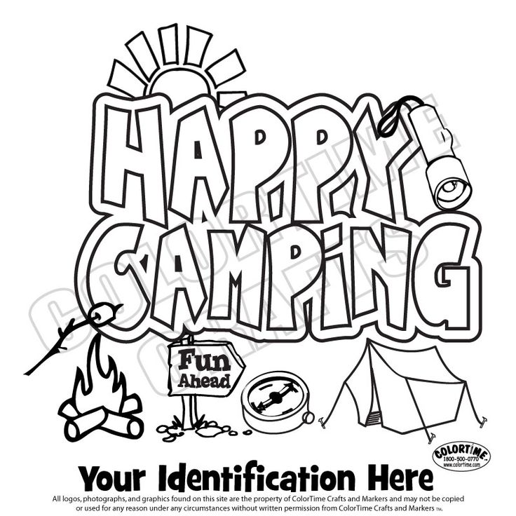 736x736 Girl Scout Camping Coloring Pages Happy Camping Girl Scouts