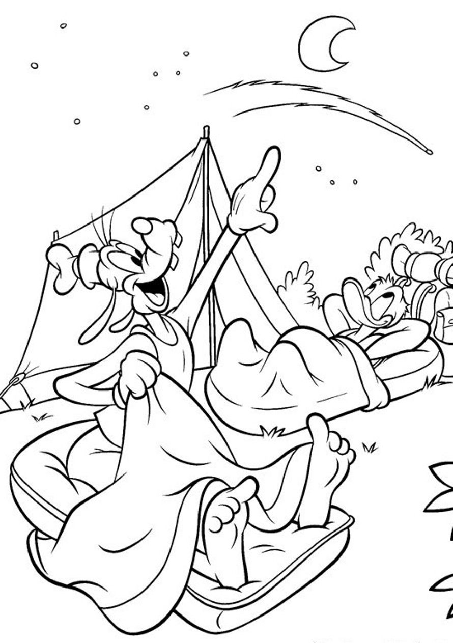 890x1263 Camping Coloring Pages To Print With Archives Coloring For Kids
