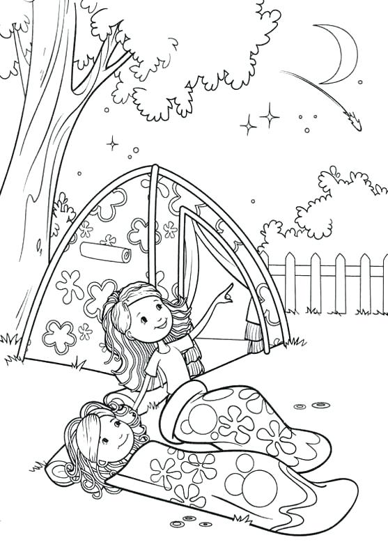 557x778 Camping Coloring Pages Camping Coloring Pages Camp Trail East