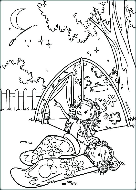 557x778 Camping Colouring Pages Preschool Camping Printable Pictures