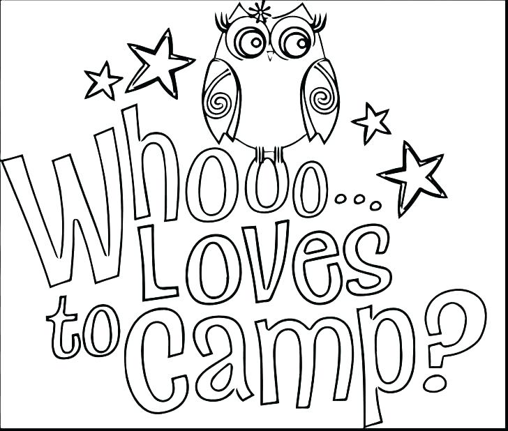 728x618 Camping Coloring Page Camping Coloring Pages Camping Coloring Page