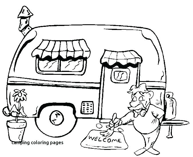 675x550 Camping Coloring Page Camping Coloring Pages Printable Printable