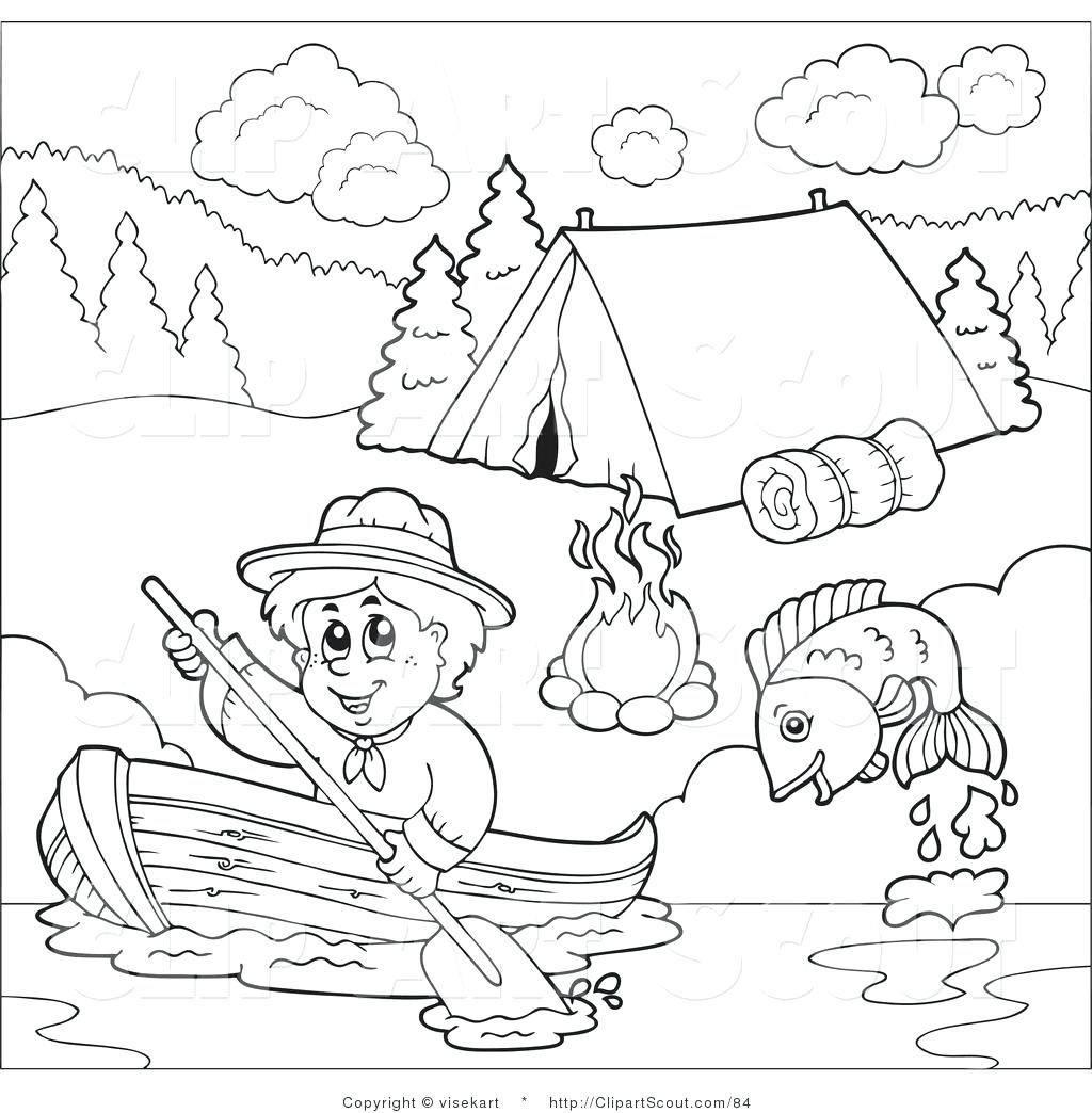 1024x1044 Coloring Page ~ Camping Coloring Page Best Pages Wallpaper