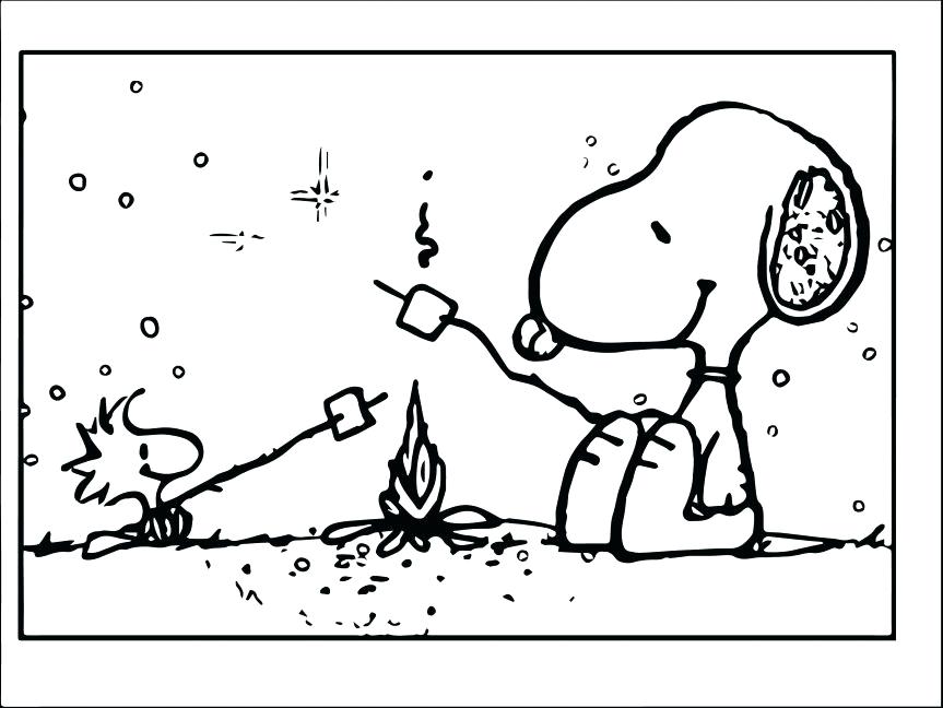 863x648 Camping Coloring Page Printable Camping Coloring Pages For Kids