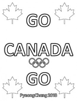 Canada Colouring Pages