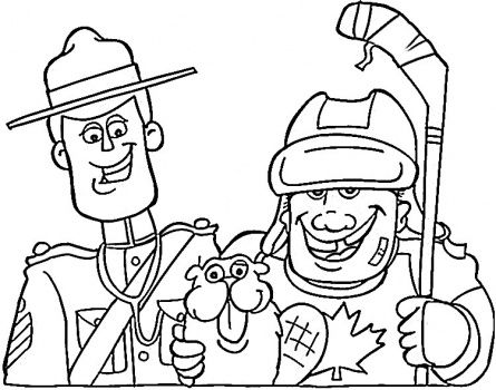 445x350 Canadian Hockey Coloring Pages Sunshine School Hockey